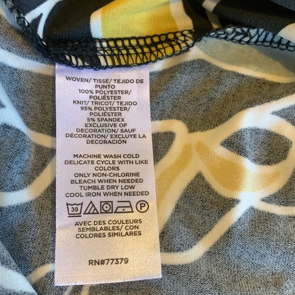 Ann Taylor Factory Petite Mixed Media Angel Sleeve Top - Picture 9 of 10